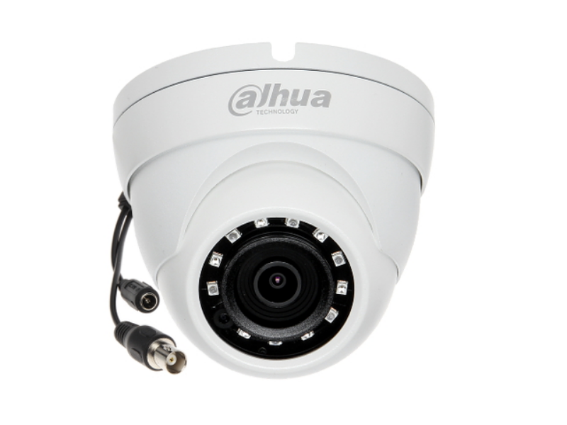 Kamera kopułowa AHD, HD-CVI, HD-TVI, PAL Dahua DH-HAC-HDW1220MP-0280B (2,8mm) 2 Mpix; IR 30; IP 67.